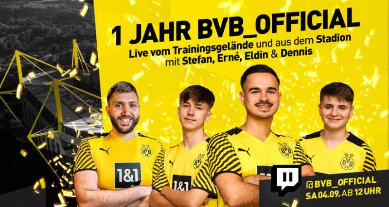 Update! The BVB Twitch channel celebrates its first birthday