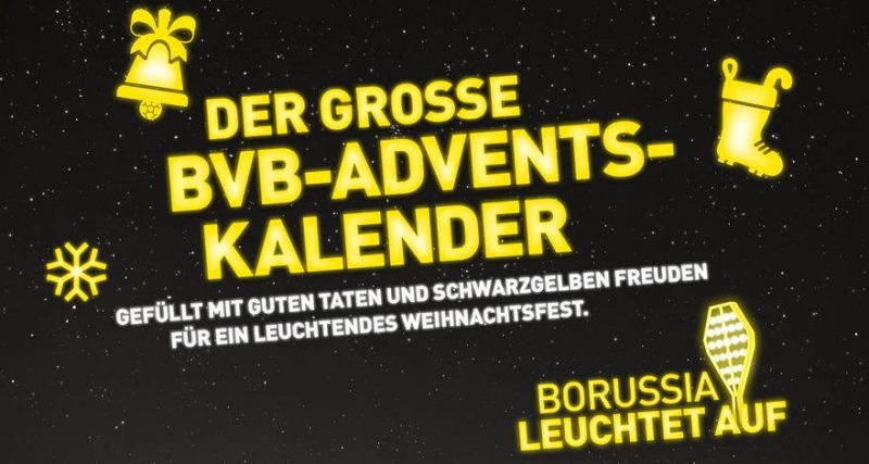 Konkret werden! Der große BVB-Adventskalender – 24 Türchen mit guten Taten